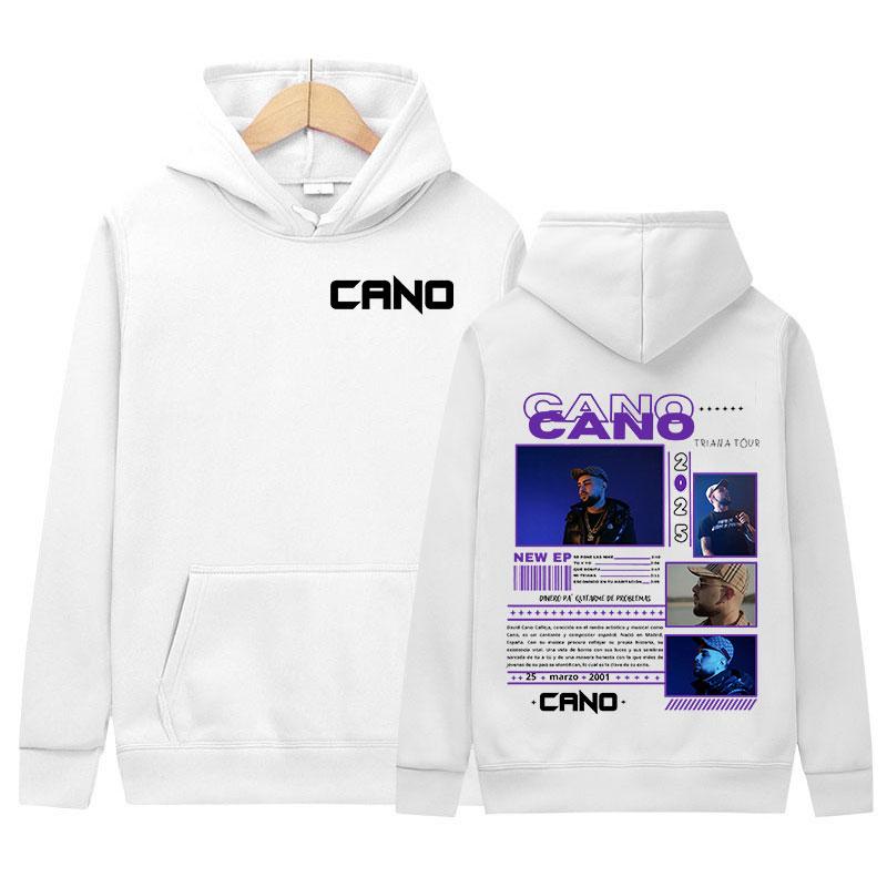 Rapper Cano Music Album Tour 2025 Hoodie Men Women Hip Hop Vintage Pullover Sweatshirt Casual Fashion Oversized Hoody Streetwear