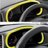 For Jeep Renegade 15-2023 Solar Yellow Dash Speedometer Odometer Frame Trim
