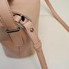 Faux Leather Shoulder Bag Solid Color Women Fashion Crossbody Bag