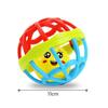 Baby Hand Holding The Bell Ball Infant Teaching Aids Rattles Soft Rubber Ball Bell Ball Baby Toys