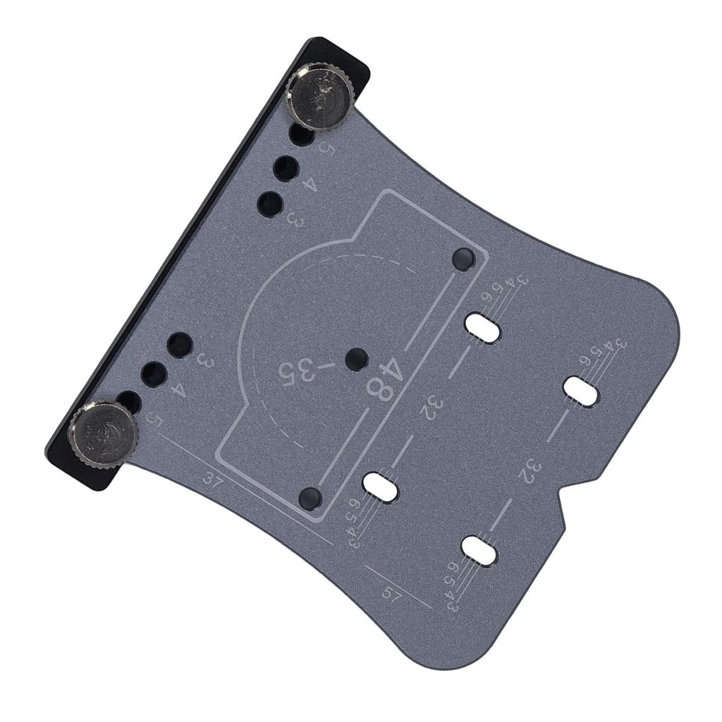 35mm Scharnierbohrlehre Aluminiumlegierung Bohrschablone Holzbearbeitung Stanzlokalisierer für Schrank