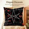 Band BBring Me the HHorizon Cushion Cover Natural Linen Organic Fabric DoubleSided Printing Sofa Home Decor Gift Pillow Case
