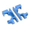 2PCS RC Caster Blocks   High Hardness Aluminum Alloy Front C Hub Carrier for   Rustler 4  1:10 RC Car