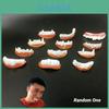 Denti finti divertenti per scherzi di Halloween Denti da vampiro Accessorio per trucco Vendita diretta di fabbrica 12kjya