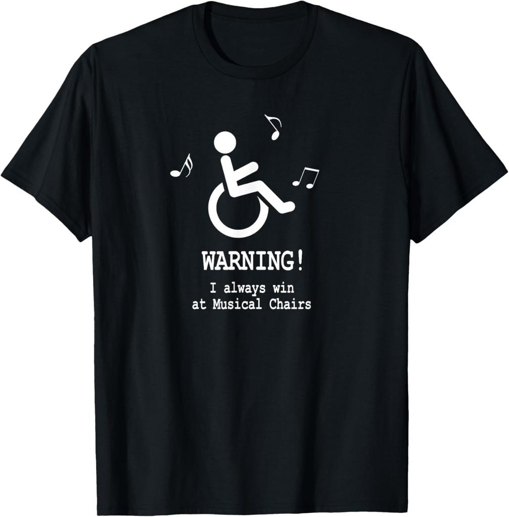 Handicap Rollstuhl Lustige T-Shirts Geschenk Unisex T-Shirt