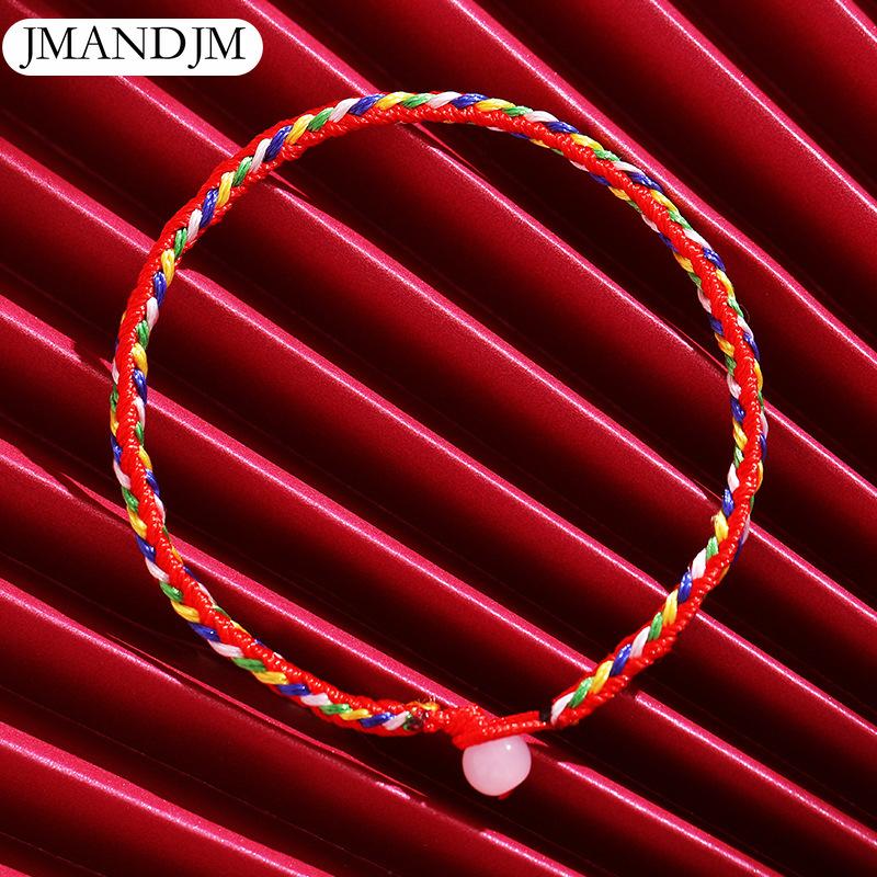 Lucky Multicolored Rope Hand-woven Bracelet for Men and Women