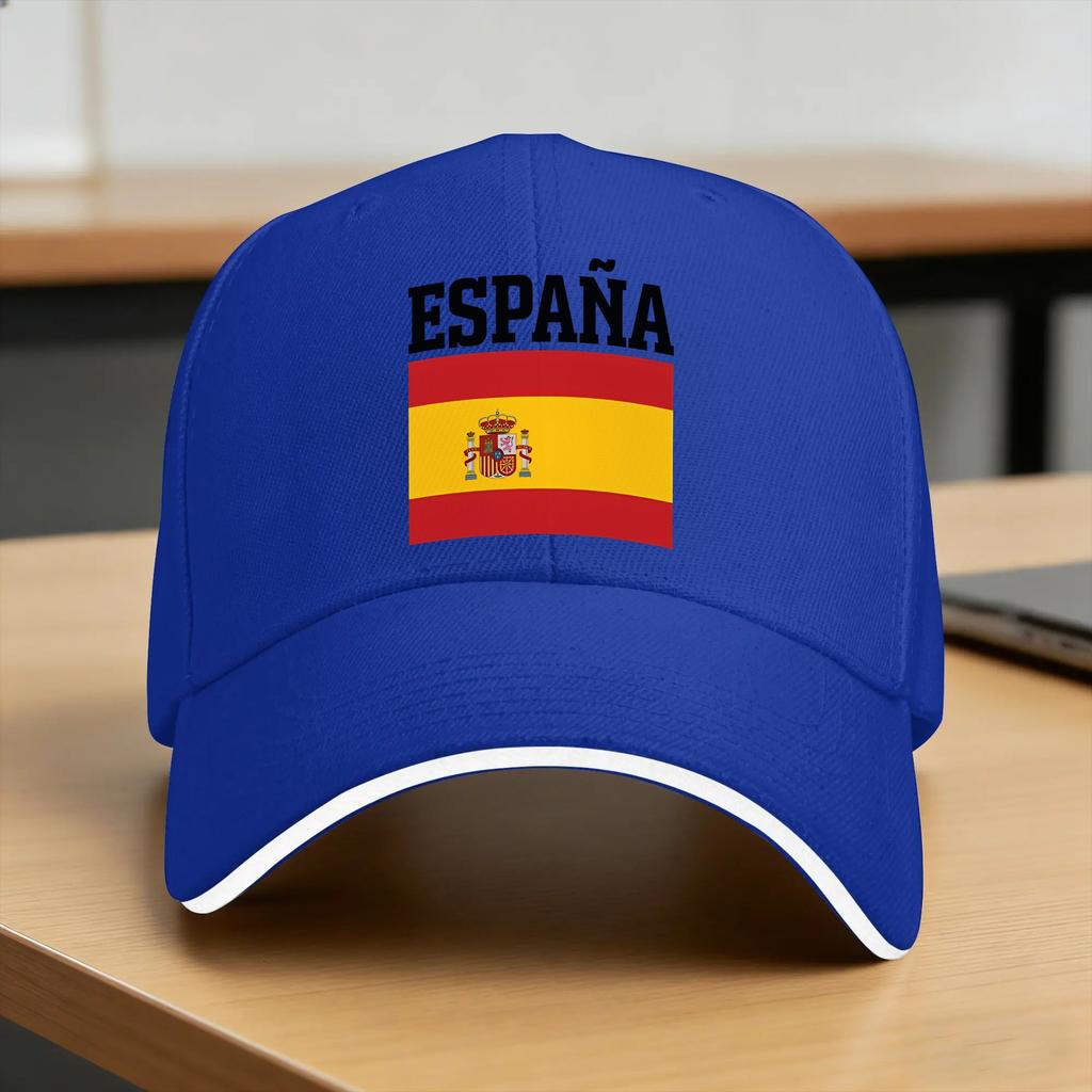 Spring Espaa  Baseball Cap  Outdoor Sport Casual Design Sun Hip Hop Hats Women Unisex Wholesale Baseball Caps