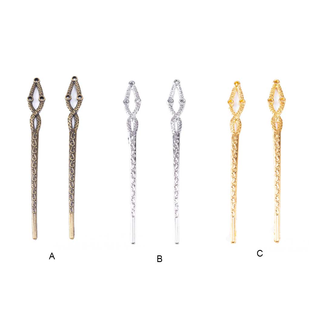 Sponka do vlasů Zinková slitina Vintage Dámské doplňky Záložka Pevná boční spona Třásně Antické sponky do vlasů DIY Dívčí potřeby Sponka do vlasů