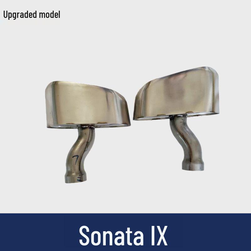 Stainless Steel Exhaust Tailpipe Cover for Hyundai Kia KX5, Sonata 9, Tucson