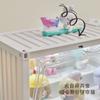 Doll Toy Storage Box with Light Blind Box Display Stand Dustproof Stackable Organizer Case for Figures Showcase Organizer Boxes