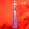 5Pcs Fan Tassels Bookmark Tassels Silky Handmade Soft Craft Tassels With Loops For Diy Crafts Jewelry Making Party Decor
