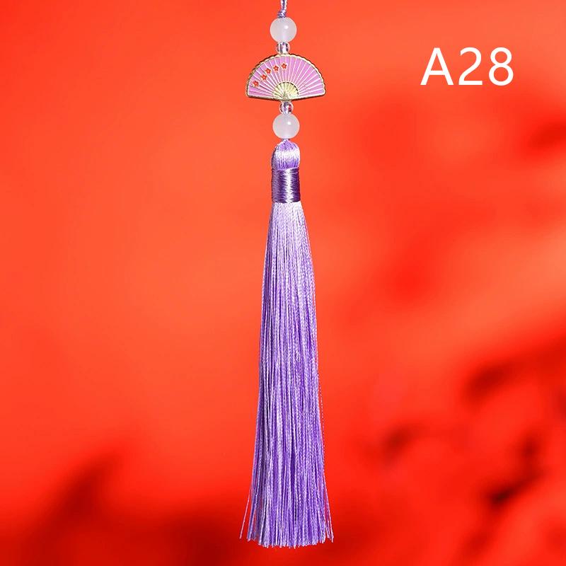 5Pcs Fan Tassels Bookmark Tassels Silky Handmade Soft Craft Tassels With Loops For Diy Crafts Jewelry Making Party Decor