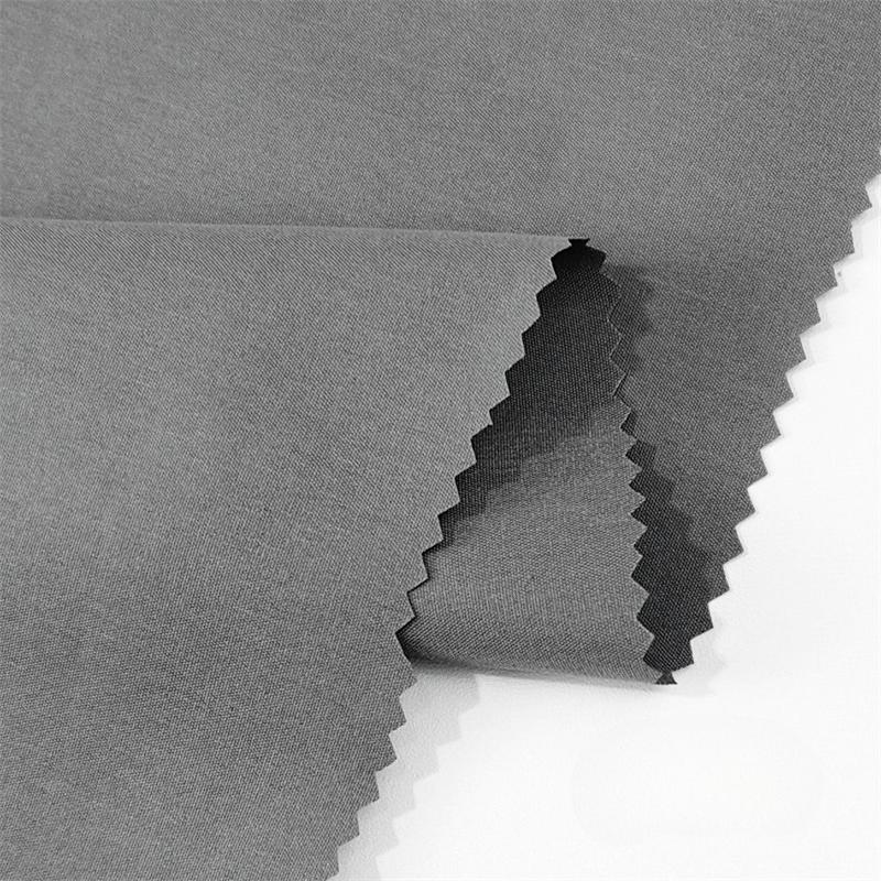 Solid-color Polyester Matte Plain Weave Fabric DIY Windbreaker Jacket Style Overcomes Cotton-padded Dress Shirt Jacket Fabric