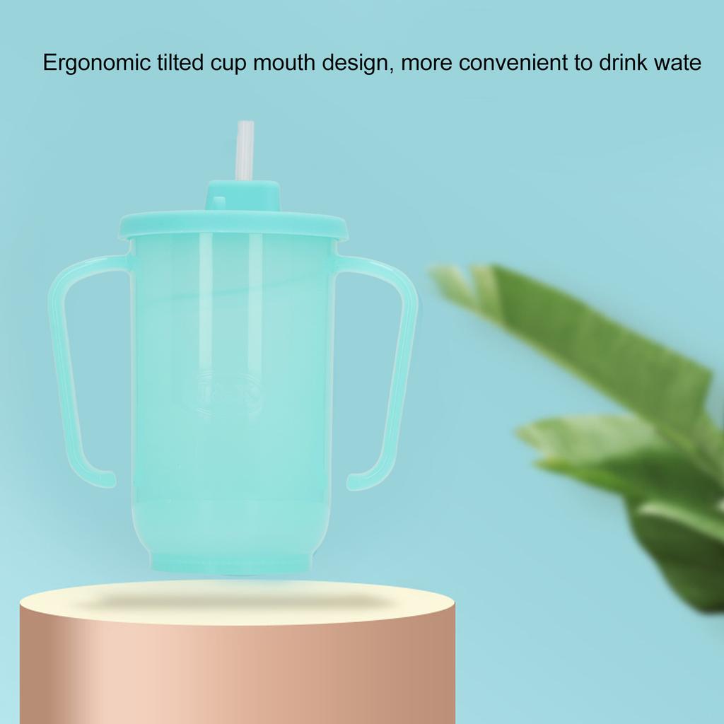 Schnabeltasse für Erwachsene, PP, langlebig, multifunktional, auslaufsicher, Unabhängigkeits-Schnabeltasse für Patienten