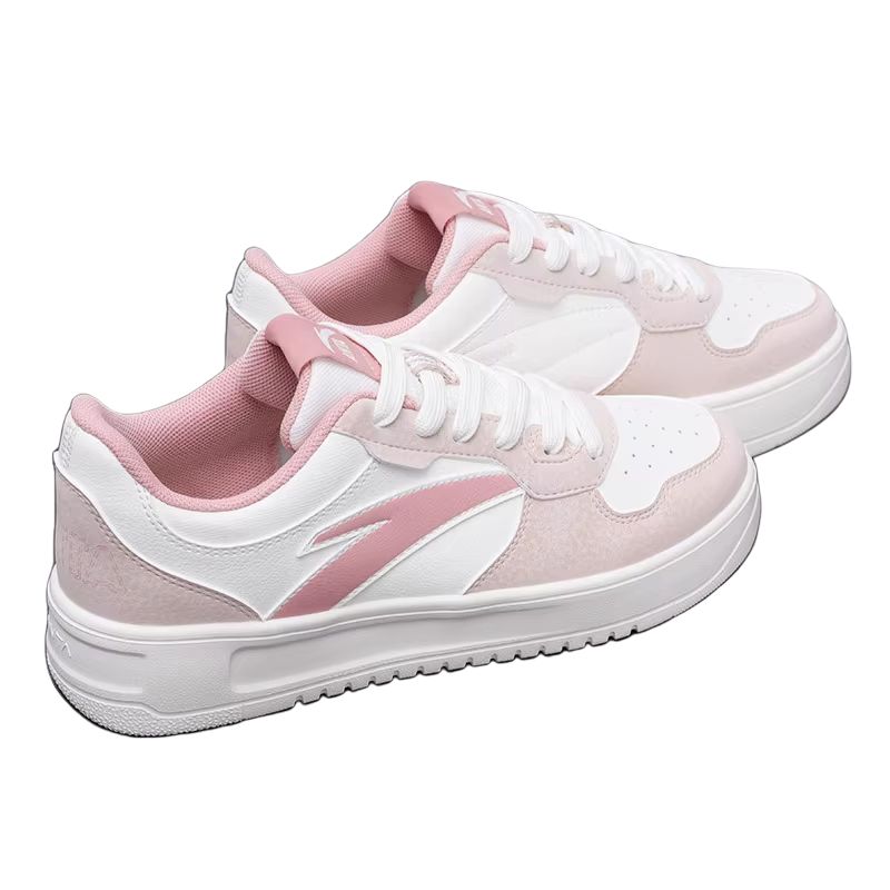 Anta Lightweight Comfortable Non-Slip Shock Absorbing Low-Top Sneakers Women sneakers Lilac 922438001Q-2