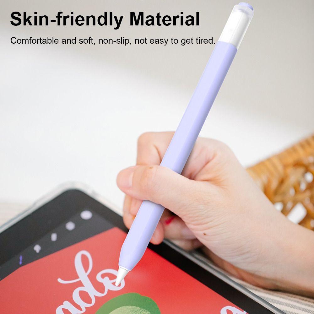 Tablet Stylus Protective Case Silicone Grip Cover for Apple Pencil 3rd Generation