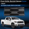 Front Grille Garnish Radar Sensor Cover for Toyota Tundra TRD PRO 2018 2019 2020 2021 Grill TSS Sensor Cover Trim No.5314134010/9018306044