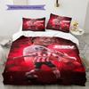 PSV Eindhoven  Pattern Bedding Quilt Set Quilt Cover Pillowcase Home Decoration Birthday Gift (1 * duvet cover + 2 * pillowcase, without core)