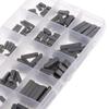 140 Pcs 0.31-1.18'' Parallel Drive Shaft Keys Round Ended Feather for Key Assortment Set for Shaft Type Fastening Connec