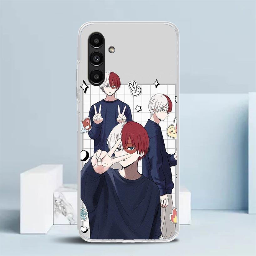 Todoroki Shoto MHA My Hero Cover for Samsung Galaxy A17 A37 A57 A16 A26 A36 A56 A15 A14 A55 Phone Case A13 A53 A25 A35 A24 A34 A