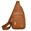 Women's Shoulder Bag Soft Leather Chest Bag Crossbody Bag