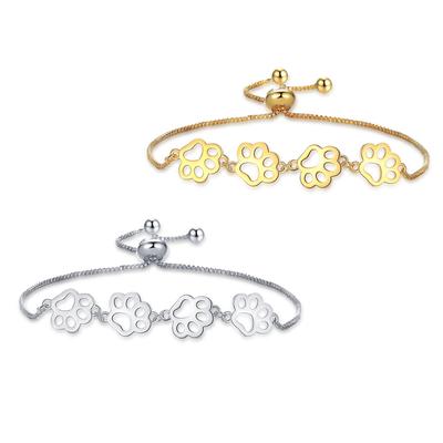 2026 Cat Claw Bracelet Women, Stylish and Simple  Claw Print Retractable Adjustment Bracelet Jewelry