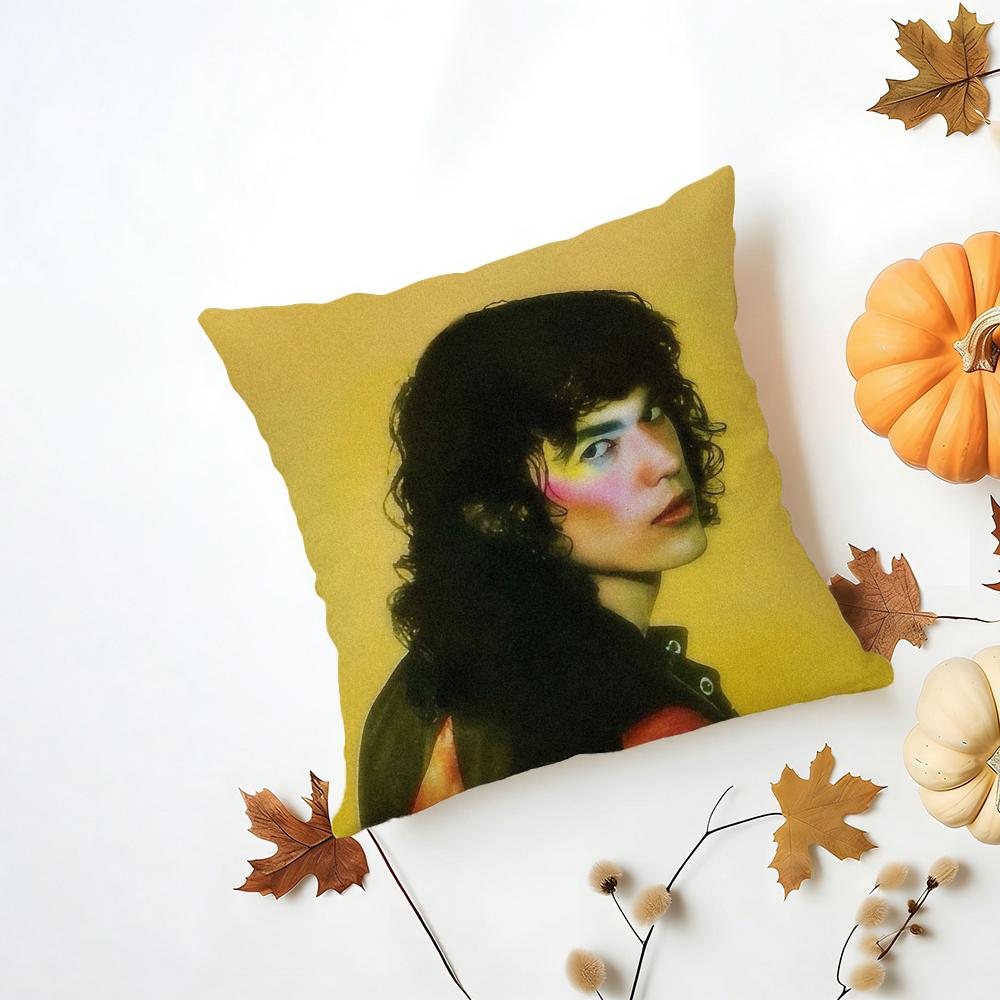 Conan Gray Holidays Cushion Cover Iceland Washable Linen Soft  for Daily Sofa Bed Home Room Decor
