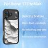3D Skin Wrap pattern Phone Case For iPhone 17,16,15,14,13,12,Pro,Max,Plus,E,SE4,Air, emery Black Full Coverage TPU