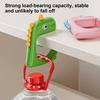 Punch Free Desk Organizer Dinosaur Desk Edge Clamp Hook Punch-free Table Side Hanger Organizer Durable Abs Utility for Backpacks
