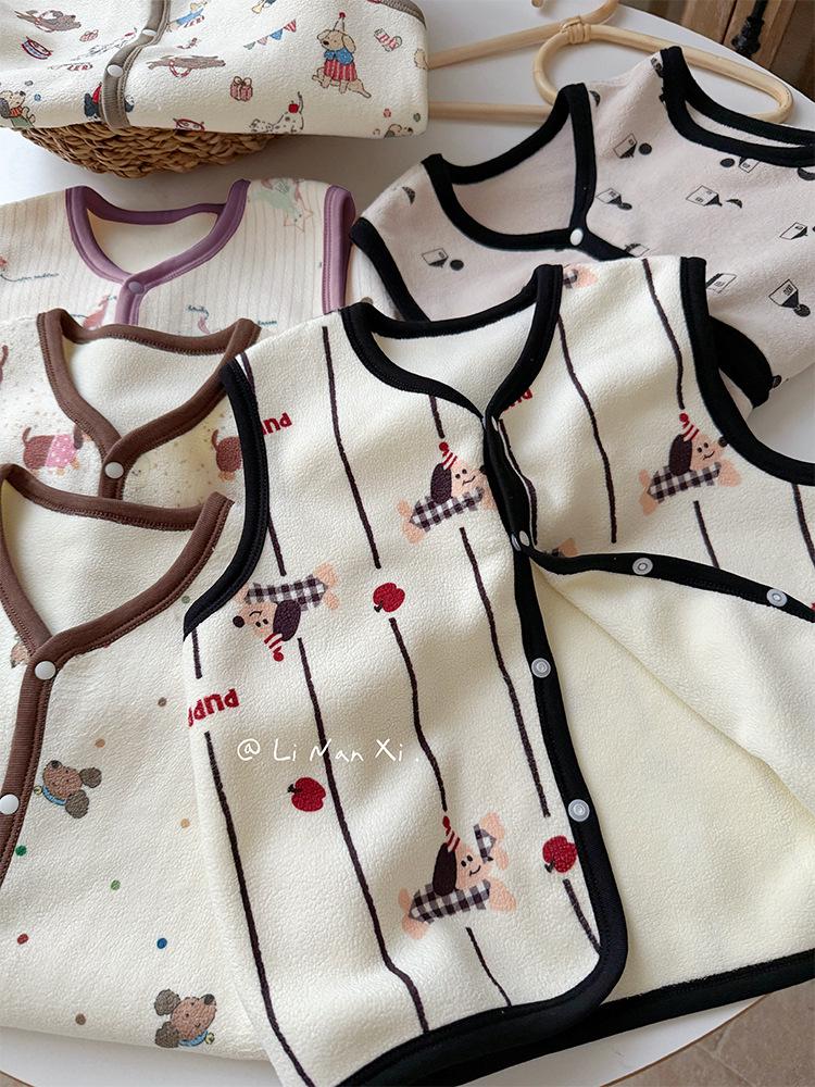 88282 Kids' Autumn/Winter Cotton Vest - Sleeveless Jacket for Boys and Girls