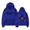 Alice in Borderland Hoodie – Unisex Black Double Sided Fleece Sweatshirt, Playing Card Suits & Japanese Kanji Drip Print, AIB Anime Streetwear