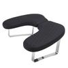 U Shaped Manicure Arm Rest Ergonomic PU Leather Nail Arm Rest with Phone Holder for Home Salon Use