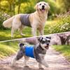 Breathable Dog Physiological Pants High Absorbing Washable Male Dog Diapers Comfortable Leak-proof Pet Underwear Heat Season