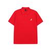 KANGOL Logo Patch Polo Shirt 1720 Red