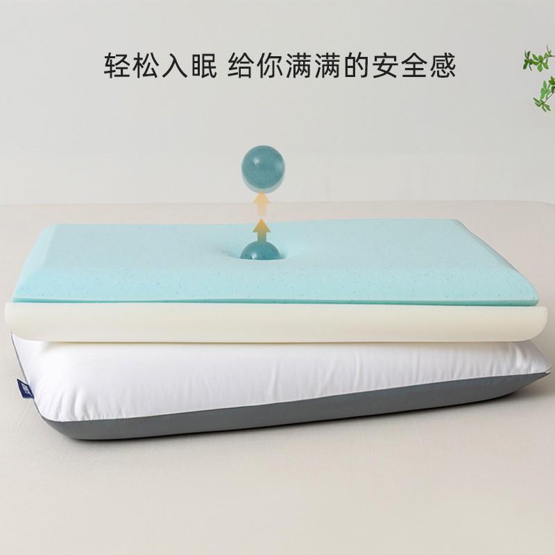 Ergonomic Memory Foam Pillow Side Sleepers Cervical Support Deep Sleep Adult Kids Cotton Cover