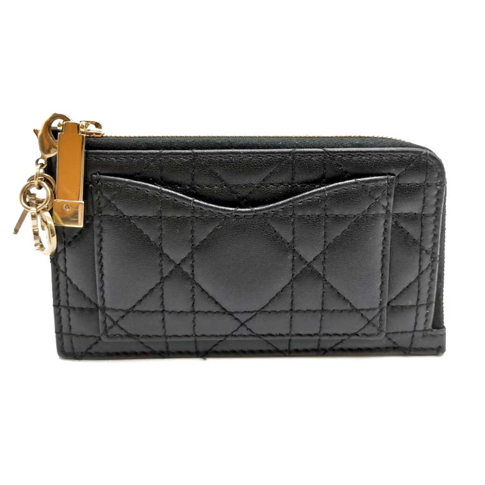 

Used Dior CanageCoin case leather Women