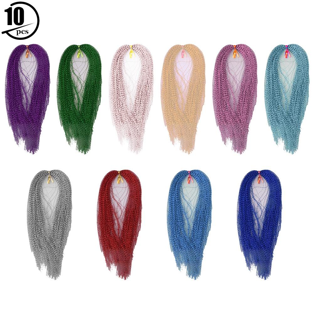 1000PCS PET Crystal Flash Fly Tying Material Holographic Fishing Lure Tying Making Jig Hook BaitsFly Fishing Tying