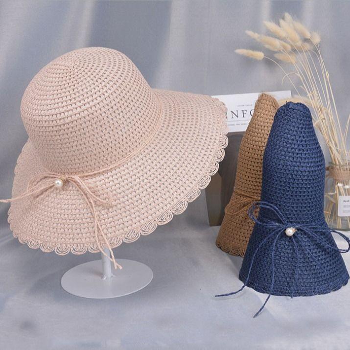 Summer Women's Sunshade Hat Tourist Beach UV Protective Beach Hat Outdoor Foldable Hat