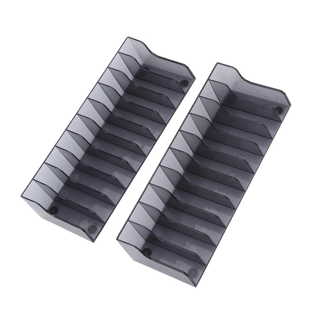 2 PCS Large Capacity Game Card Box Game CD Storage Stand Holder Bracket for PS4 SLIM PRO