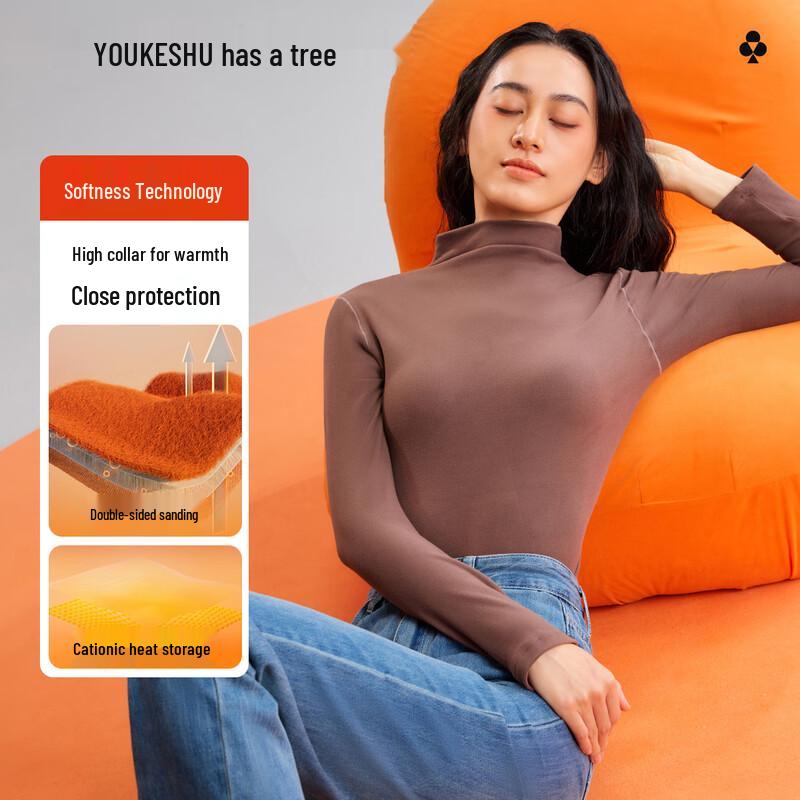 

Женский термотоп с полувысоким воротником L