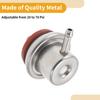 UXCELL Kraftstoffdruckregler für GMC Savana 1500 96-06 Nr. 17113203 Metall 20-70 Psi