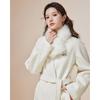 IEF 2025 Winter French Chic Wool Blend Coat
