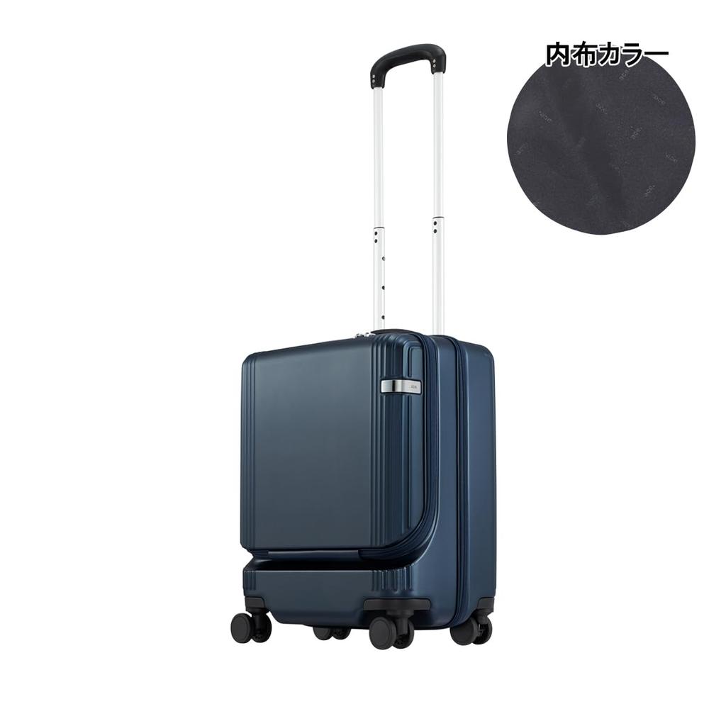 Suitcase Carry Case Carry Bag S Size 1 Night 2 Days 2 Nights 3 Days 40L Front Pocket Caster Stopper Twin Wheel Casters Tote Bag Included Fur Knit Z
