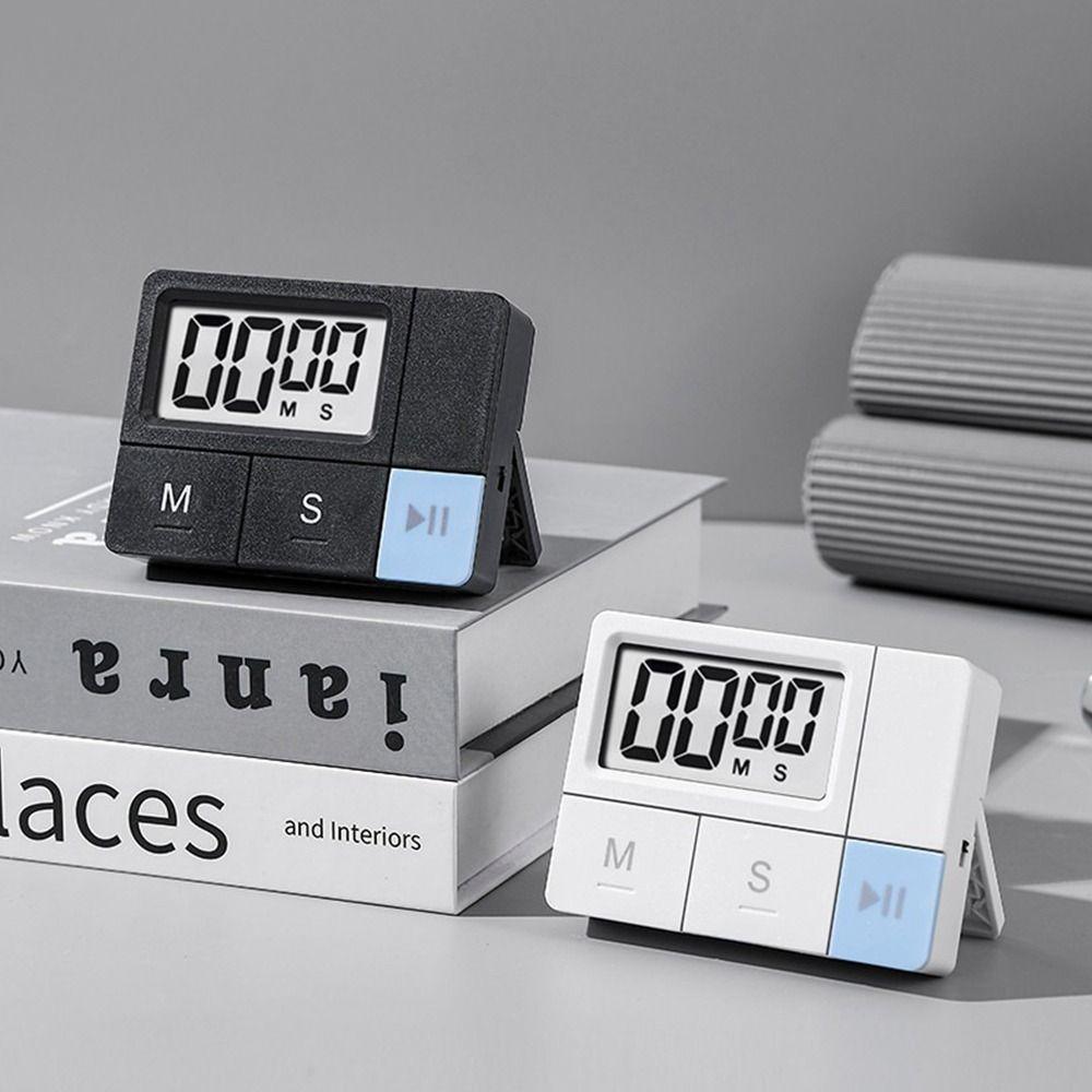 Kunststoff Küchen-Elektronik-Timer Mini Countdown-Wecker Koch-Zeitmesswerkzeug Alarmeinstellung