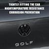 VW GTI GOLF Valve Stems Caps 2026 Hot Volkswagen VW Hub Caps 135mm Car Front Grille Badge and 110mm Rear Trunk Emblem Lid Logo 5