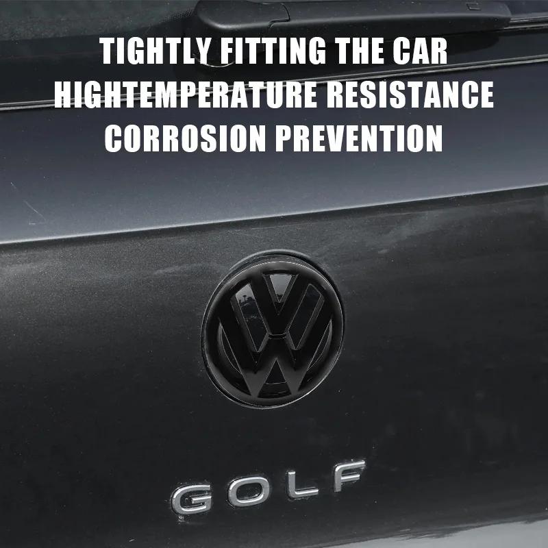 VW GTI GOLF Valve Stems Caps 2026 Hot Volkswagen VW Hub Caps 135mm Car Front Grille Badge and 110mm Rear Trunk Emblem Lid Logo 5