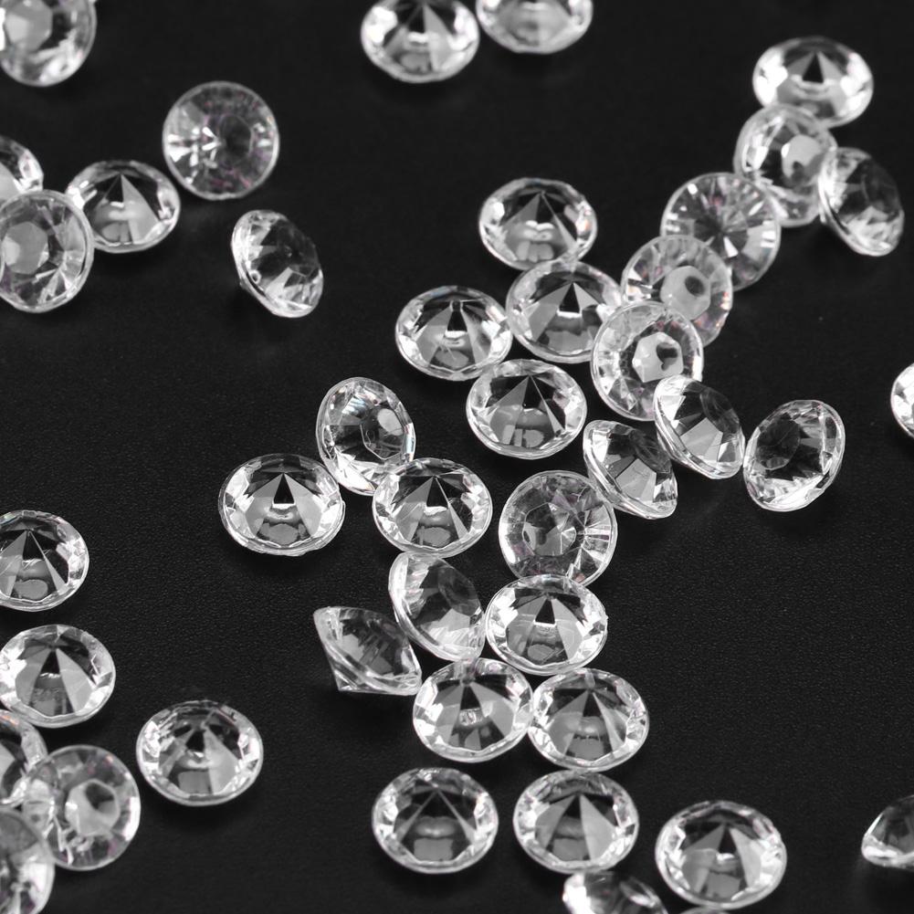 500 Pezzi Sacchetto Celsius 8mm Perline Acriliche Riempitivo Vaso Decorazione Matrimonio Festa Ornamento Accessorio Trasparente
