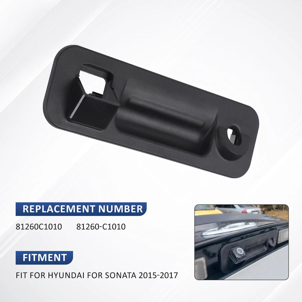 Tailgate Opening Button Shell 81260C1010 81260-C1010 for Hyundai Sonata 2015-2017 Outside Trunk Lid Lock Handle Shell
