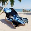 Corpse Bride Gothic Portraits Beach towel for beach travel Portable Seaside vacation Bath Accessory Perfect Gift for Valentine's Wedding Birthday