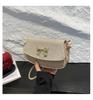Beautiful trend casual 2025 new simple bow fashion one shoulder crossbody small square bag woman